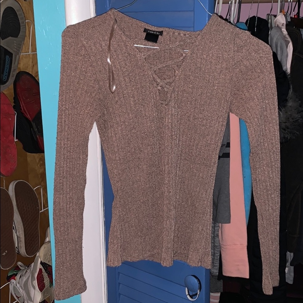 Rue 21 tight night out shirt